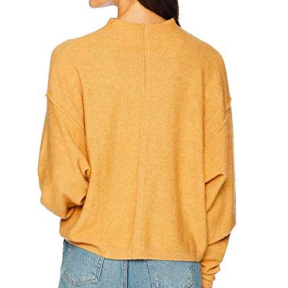 Free People Break Away High Neck Pullover - Desert Sand - size M - Picture 3 of 7